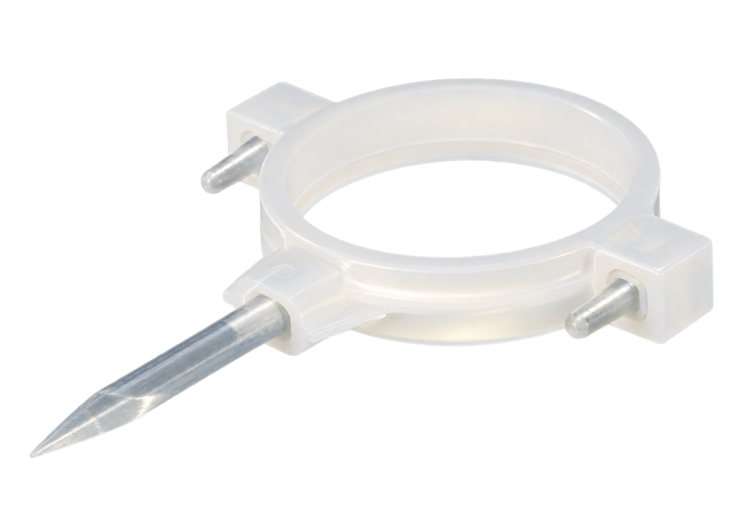 PVC Pipe Clamp with Pointed Screw