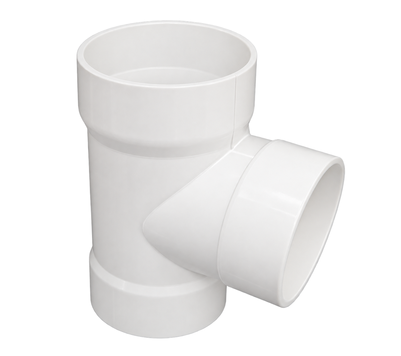 PVC-U 90° Welded Sweep Tee