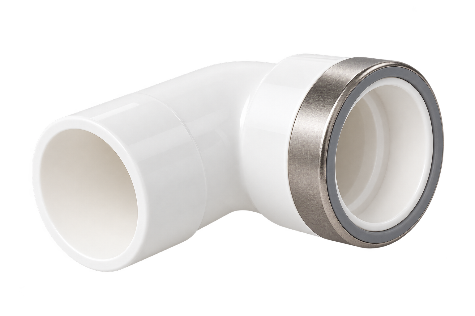 កែង PVC 90° ខ្សែស្រឡាយខាងក្នុង