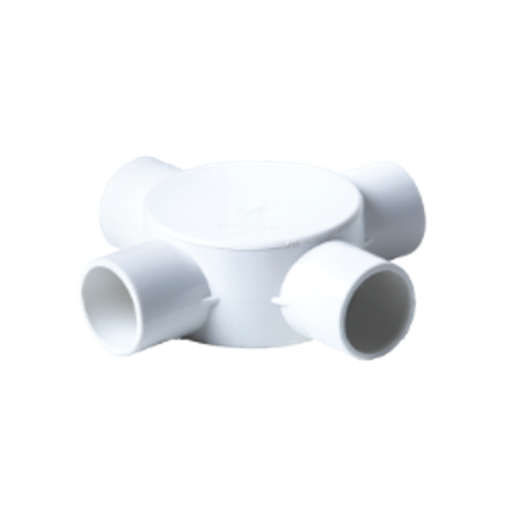 ប្រអប់ជើង4កែង 4-Cross Junction Cover Box φ 32mm