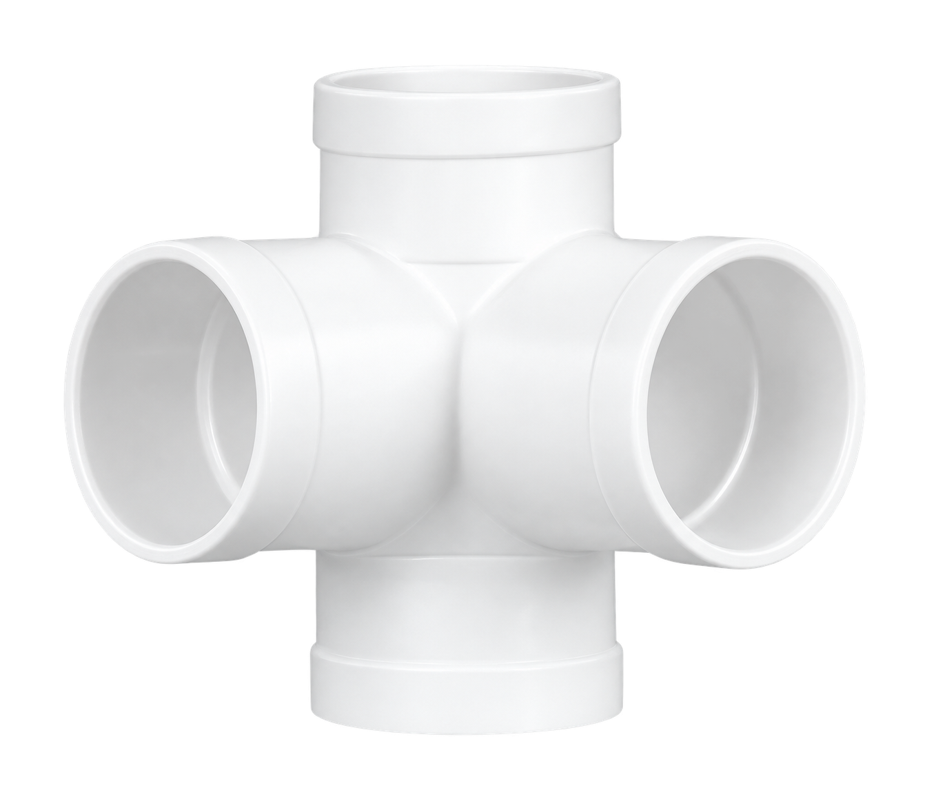PVC-U Right-Angle Cross