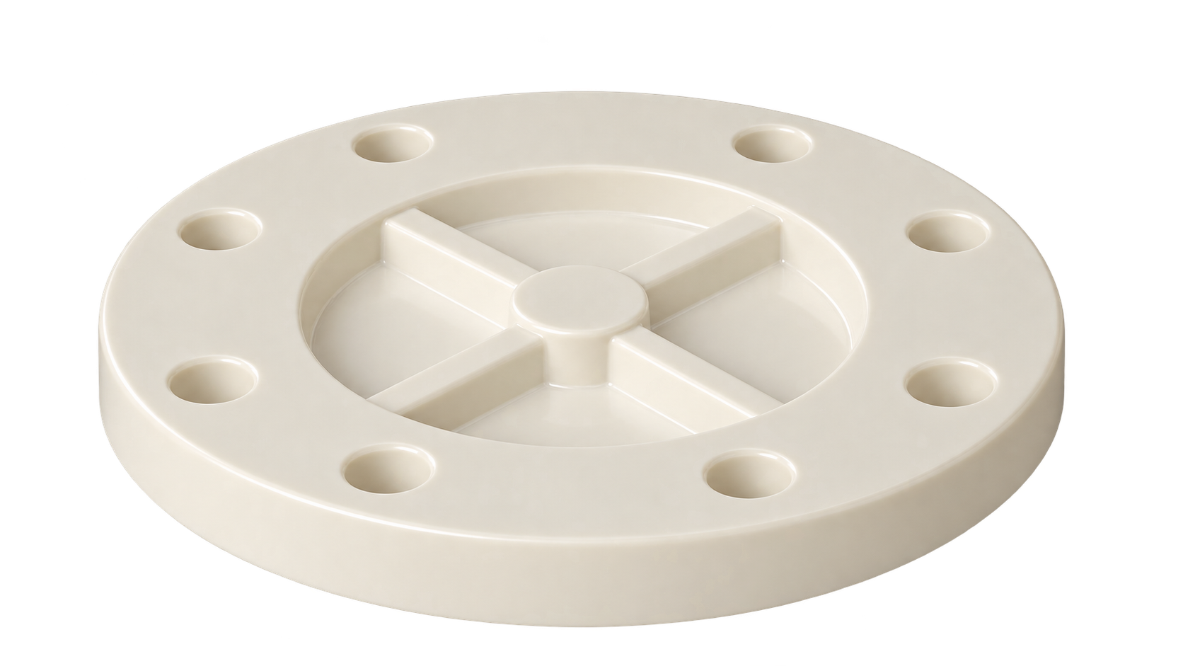 ហ្វ្លង់បិទ PVC