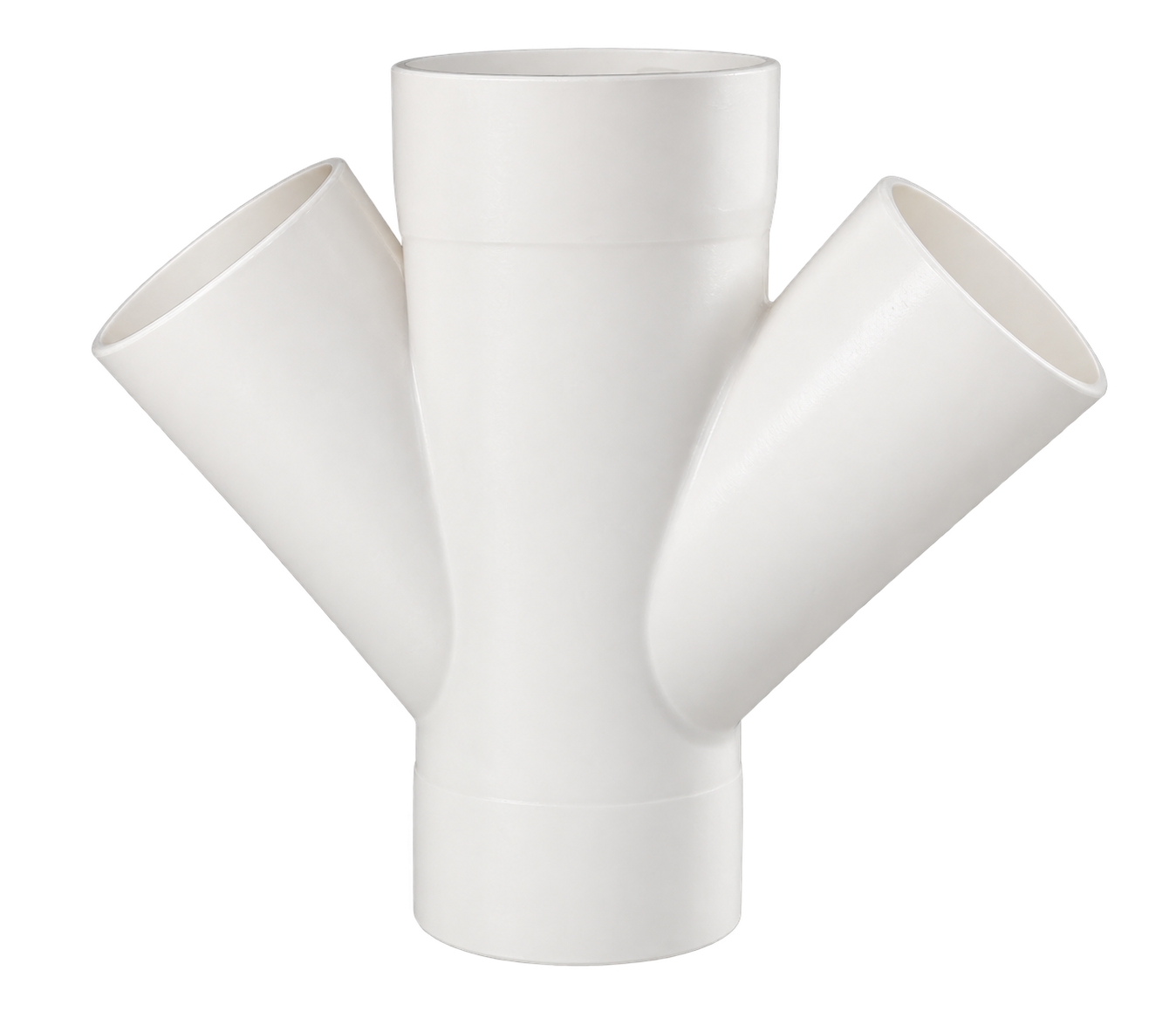 PVC-U 45° Welded Wye Cross