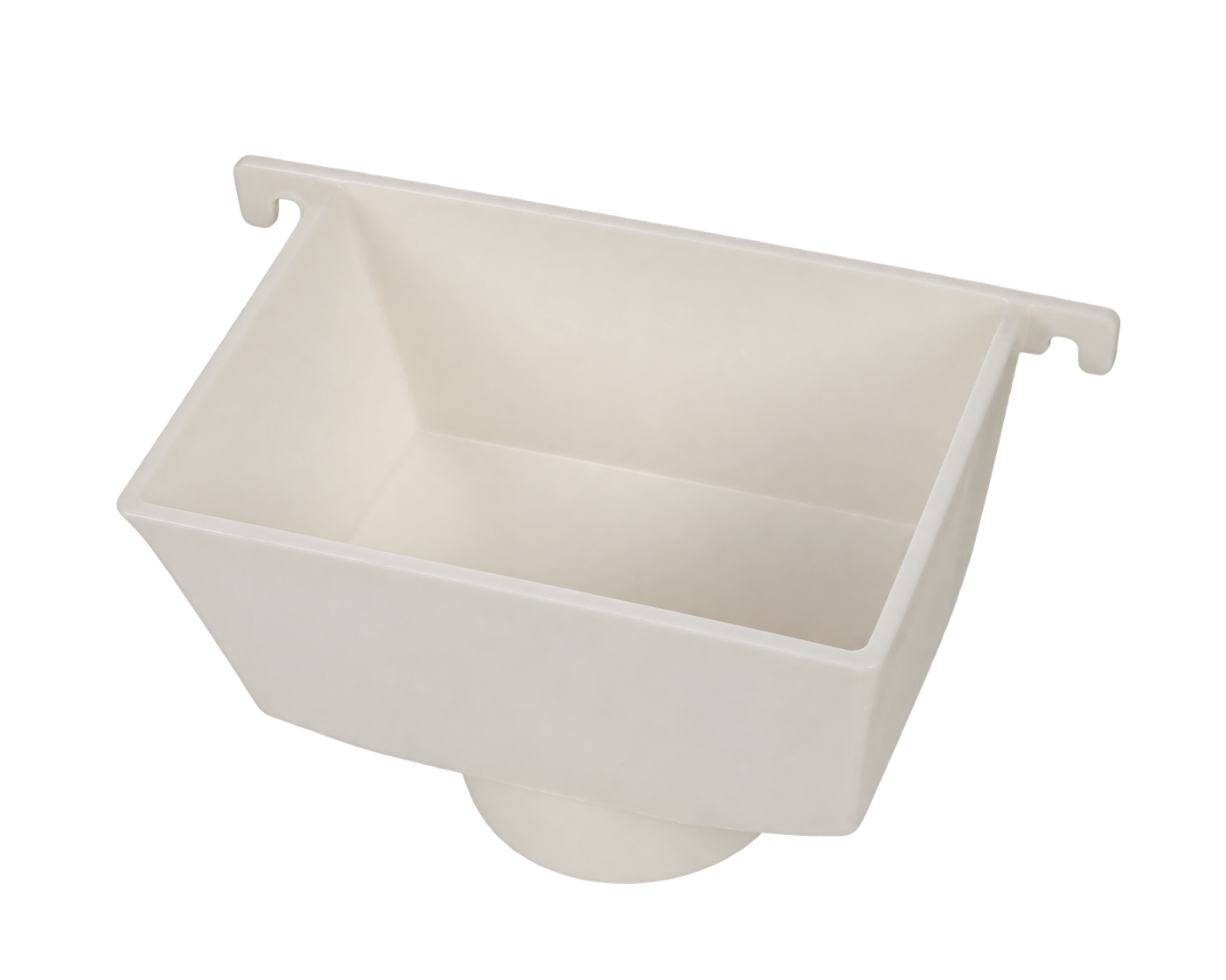 PVC-U Square Rainwater Hopper with Strainer