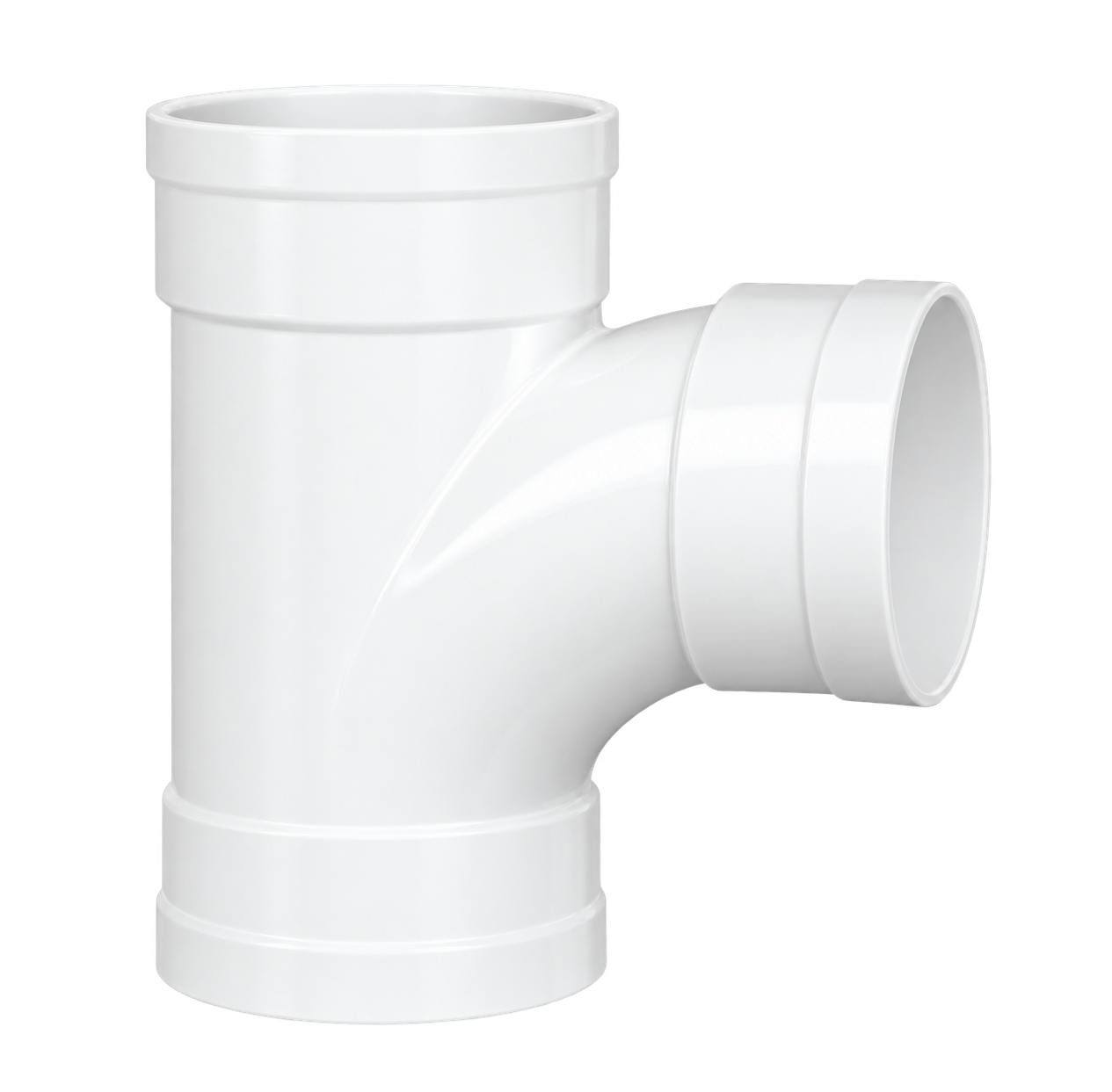 PVC-U 88° Long-Radius Tee