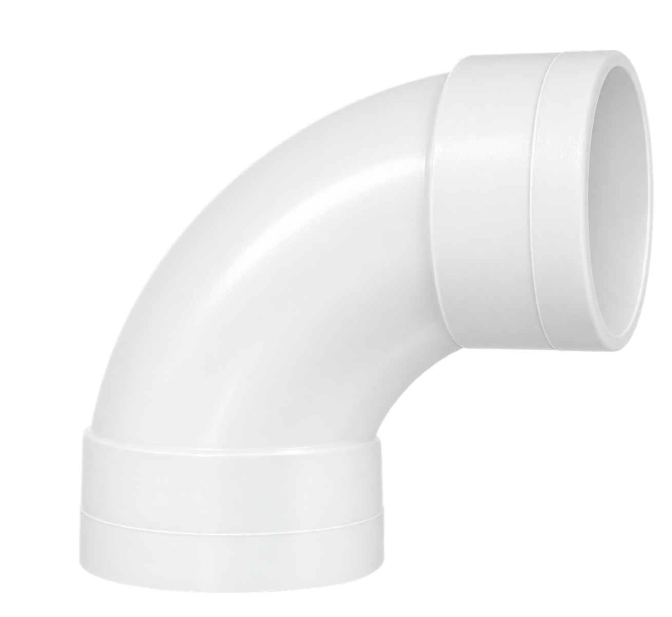 PVC-U 88° Long-Radius Elbow