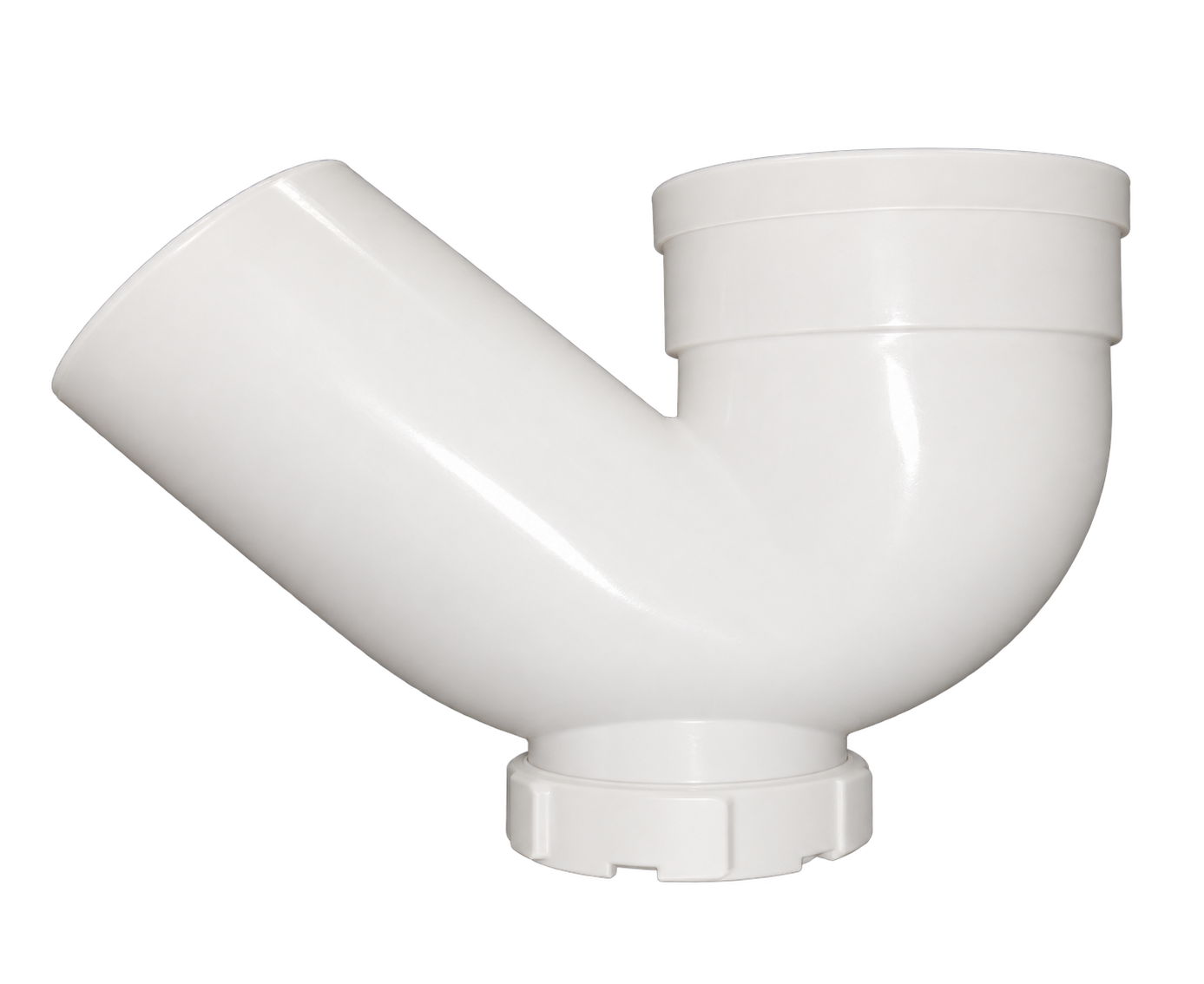 PVC-U Single-Socket Trap with Inspection Port