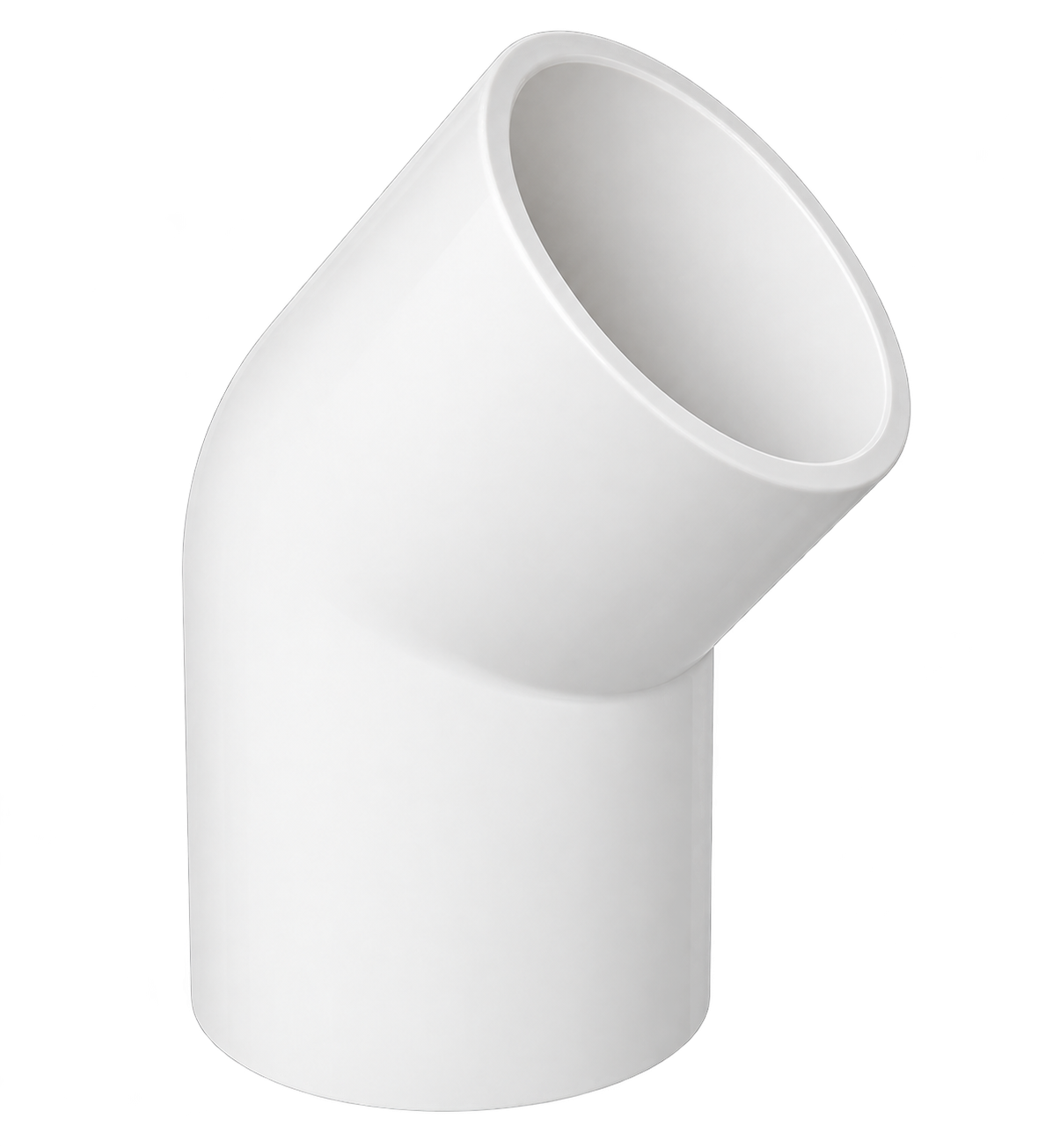 កែង PVC 45°